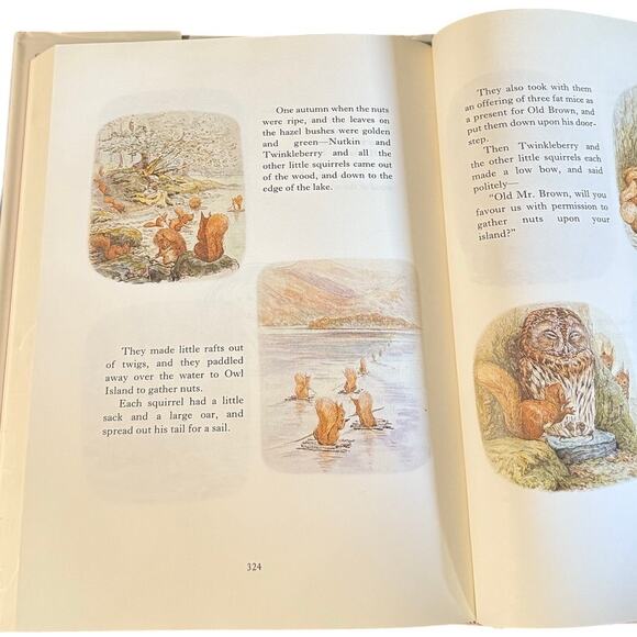 The Classic Tales of Beatrix Potter | 1987 | Vintage Cottagecore Book - Picture 8 of 10